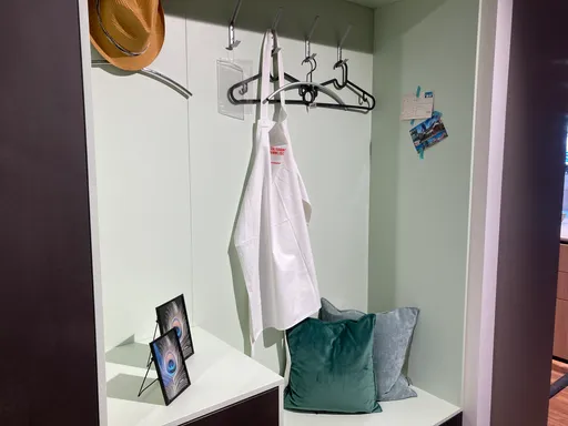 Ausstellungsstück Garderobe Stahl Dunkel Nb. - in Dillingen