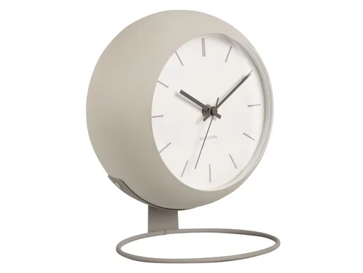  Karlsson Tischuhr Nirvana Globe warm grey