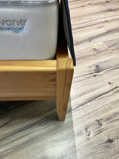 Bett Kernbuche massiv geölt