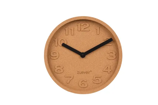 Zuiver Wanduhr Cork Kork