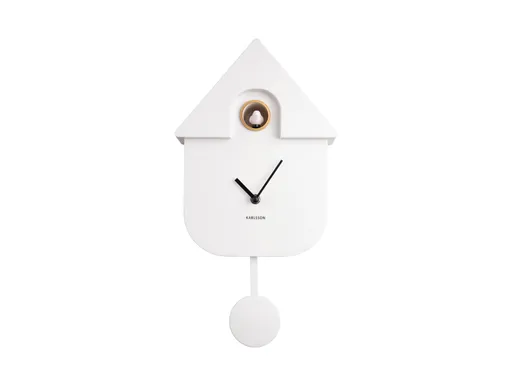 Karlsson Modern Cuckoo, white