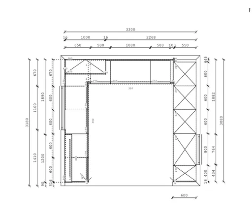 Einbauküche ELB Elba von Contur 