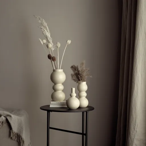 ASA Deko Vase como in beige  