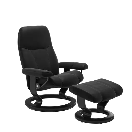 Sessel Consul (M) Batick Black