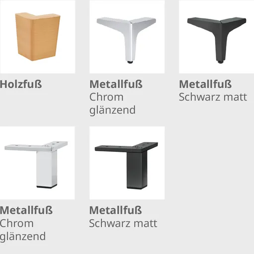 Fußvarianten