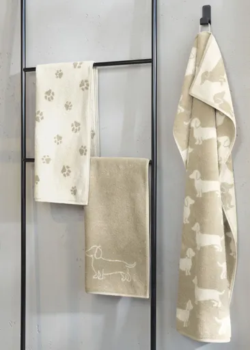 Handtuch We Love Dogs 50x100 cm