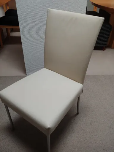 4x Stuhl in echt Leder