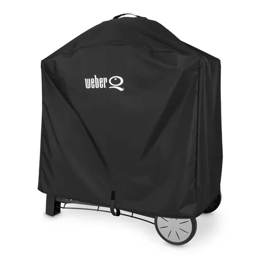 Weber Abdeckhaube für Q Serie mit Premium Rollwagen, Premium