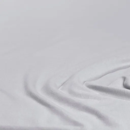Topper-Spannbetttuch, Elastan, 190x200cm, hellgrau