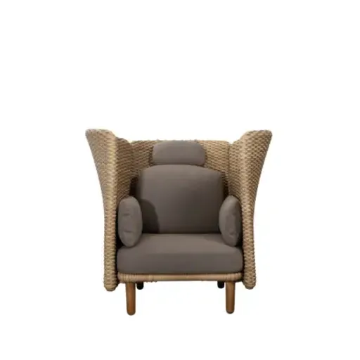 Cane-line Arch Lounge Chair mit hoher Armlehne/Rückenlehne