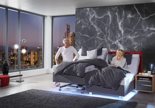 Einzel- oder Duo-Komfortpolsterbett Milano Boxlike