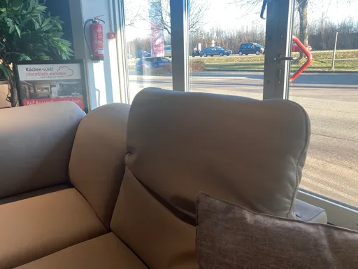 Ledersofa BRANDY mit Sitzverstellung - in Dillingen