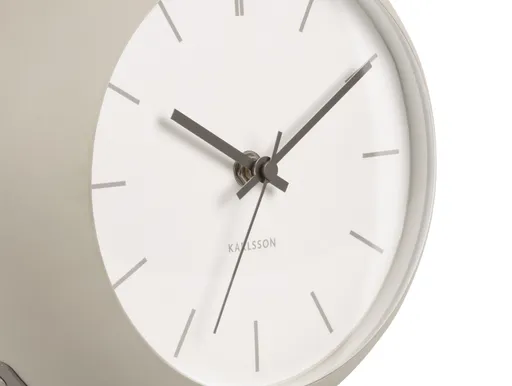  Karlsson Tischuhr Nirvana Globe warm grey