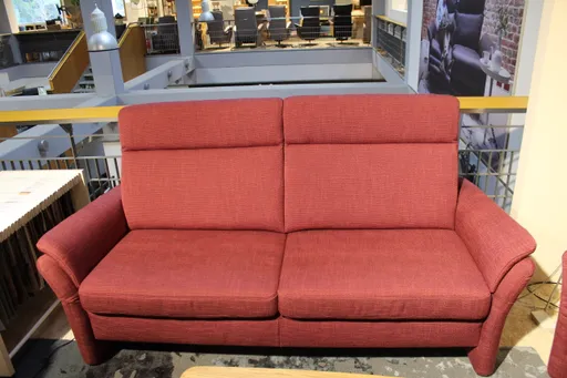 Polstergruppe Global Arima Rot Sofa-Garnitur mit elektrischer Relaxfunktion