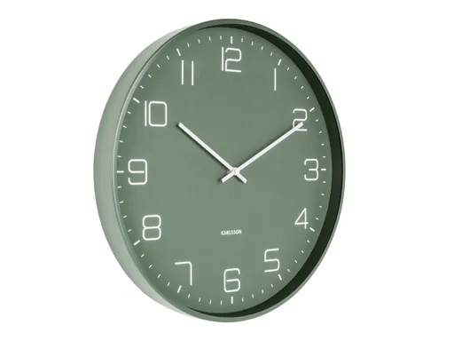 Karlsson Wanduhr Green Lofty