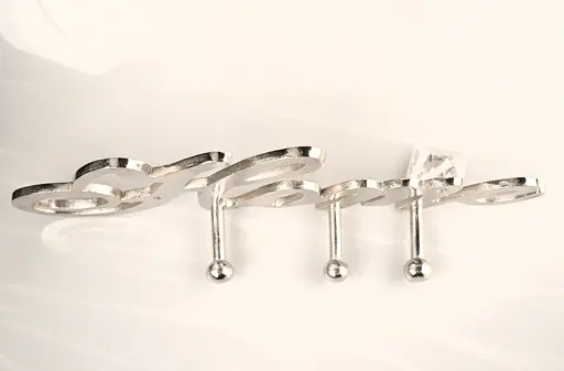 Schriftzug Garderobe Metall Wandgarderobe Home