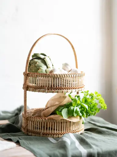 Etagere Bambus