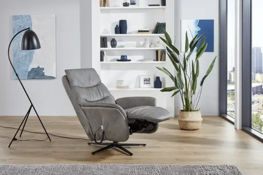 Massagesessel in Leder