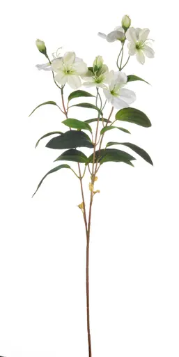 ASA Christrosenzweig weiß Kunstpflanze Deko 58 cm