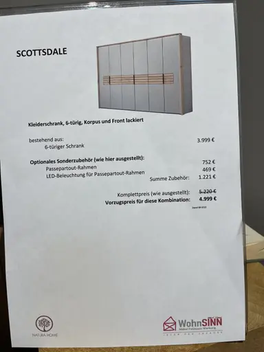 Kleiderschrank SCOTTSDALE
