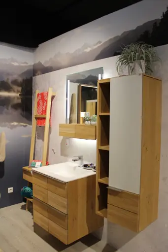 V-Montana Badmöbel Wildeiche lackiert 