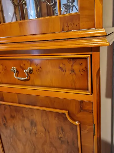 Englische Stil-Vitrine Cambridge