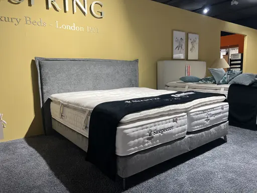 Boxspringbett Contur 2700 Stoff Oxford 805 ca. 180x 200 cm
