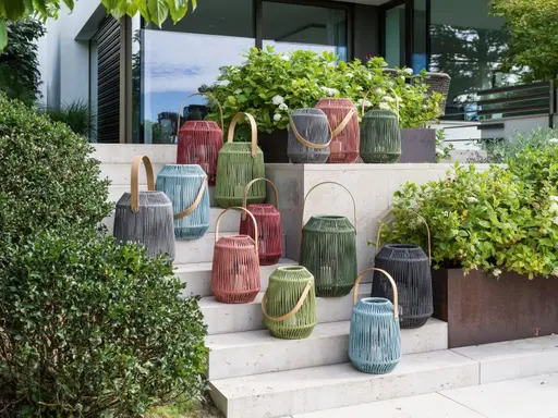 NELE Laterne farngrün