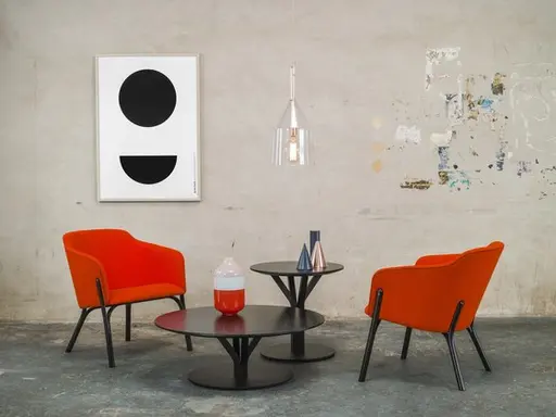 Lounge Sessel "SPLIT" von Ton