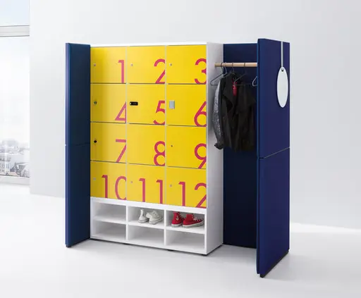 Trennwandsystem "R-MODUL" von werner works