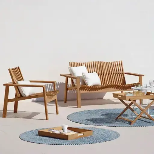 Cane-line Amaze 2-Sitzer Bank, stapelbar