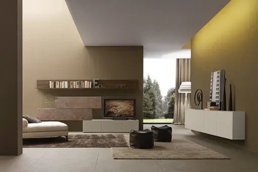 Wohnwand "I-modulART" von Presotto