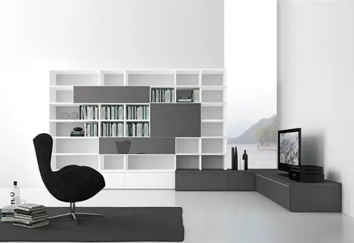 Bücherschrank "Pari & Dispari" von Presotto