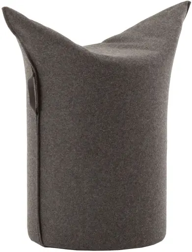 Hocker "ZIPFEL" von Werther (dunkelgrau)