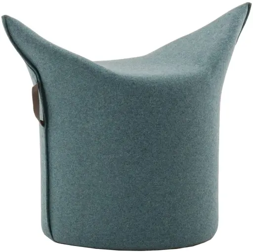 Hocker "ZIPFEL" von Werther (blaugrau)