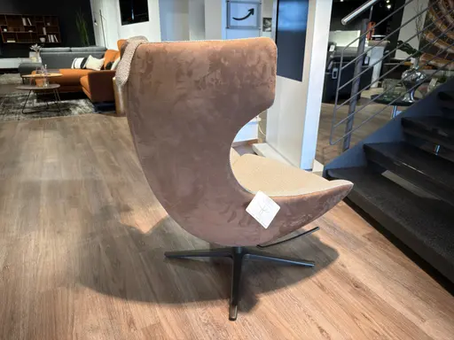 Sessel mit Hocker Caruzzo von Leolux 
