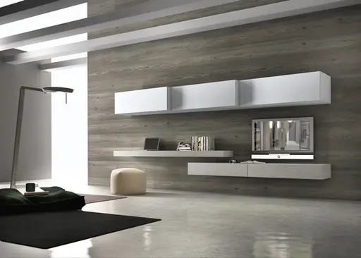 Unterschrank und Hängebank "InclinART Ecomalta®" von Presotto