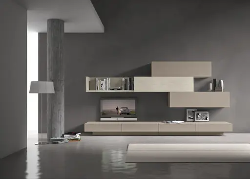 Wohnwand "I-modulART" von Presotto