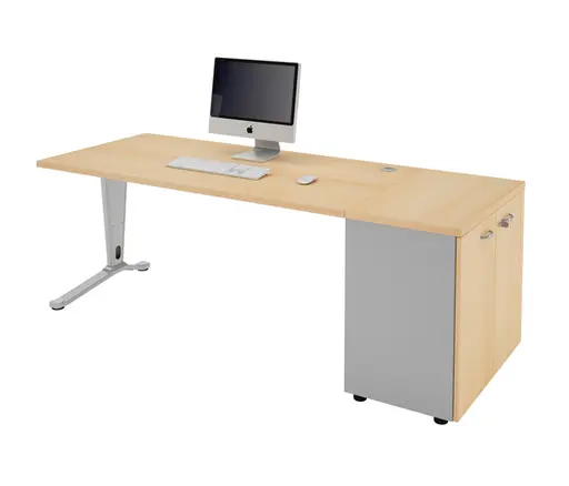Büro-Einzeltisch "Idea+ Ypsilon" von Quadrifoglio