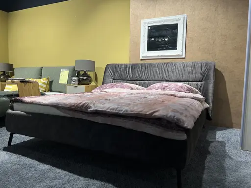 Polsterbett Contur Alvito Stoff Craft Stone