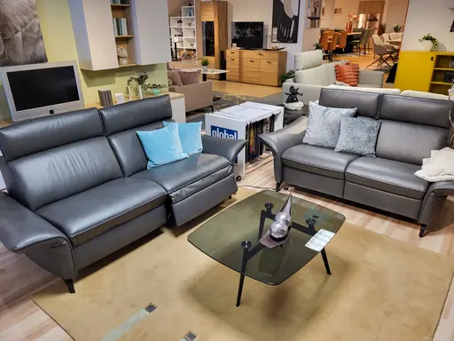 Ledercouch Contur