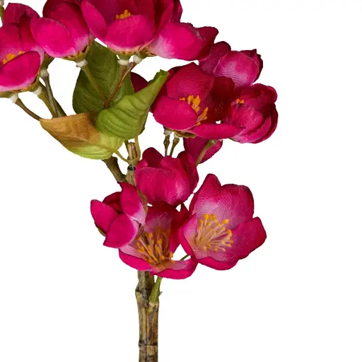 Apfelblütenzweig Pink künstlicher Deko Zweig