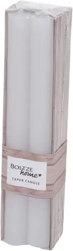 Stabkerze Melia Weiß 4er Set 