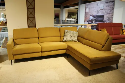 Golbal Polstergarnitur Valera Stoff Simply Clean Curcuma 257 x 205 cm