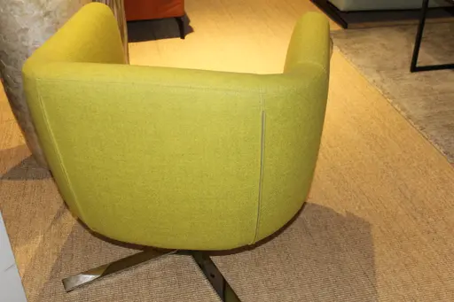 Sessel Erpo Classics 112 Cocktailsessel grün Stoff Ploegwool