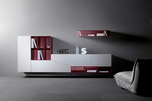 Schreibtischlösung "Cut X" von Sudbrock