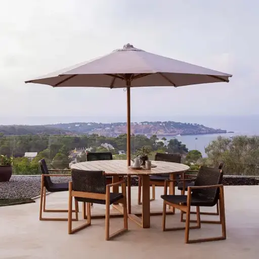 Cane-line CLASSIC Sonnenschirm, 240 cm, rund 