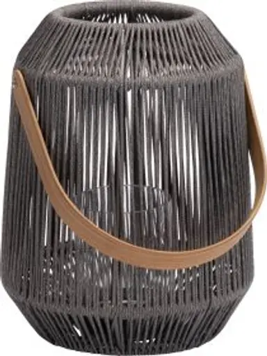 NELE Laterne hellgrau