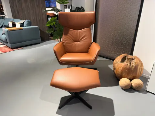 Sessel mit Hocker Helge von Raum.Freunde