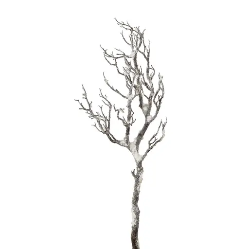 Deko Ast mit Schnee Weihnachten groß L 92cm